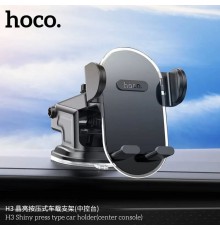 Suport de Telefon pentru Parbriz si Bord - Hoco Shiny (H3) - Negru