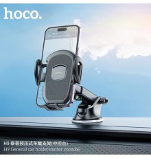 Suport Auto Telefon pentru Bord - Hoco General Car Holder (H9) - Negru