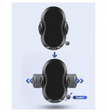 Suport Auto Telefon cu Prindere in Suportul de Pahar 360° - Techsuit (S302) - Negru