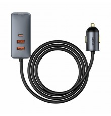 Incarcator 2x USB, 2x Type-C, Fast Charging, 120W - Baseus Share Together (CCBT-A0G) - Gray