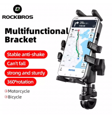 Suport Bicicleta pentru Telefon - RockBros Quick Mount (C-8308) - Negru