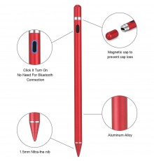 Stylus Pen Universal - Techsuit (JA05) - Rosu