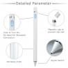 Stylus Pen Universal - Techsuit (JA05) - Rosu