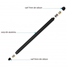 Stylus pen universal - Techsuit (JC01) - Rosu