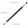 Stylus pen universal - Techsuit (JC01) - Rosu