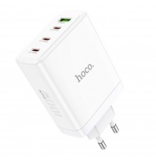 Incarcator Priza USB-A, 10W, 2.4A + Lightning - Hoco Ardent (N1) - Alb