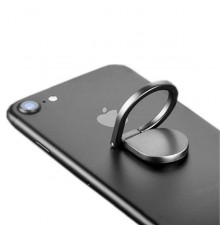 Suport Inel Telefon - Techsuit Water Drop Ring Holder - Negru