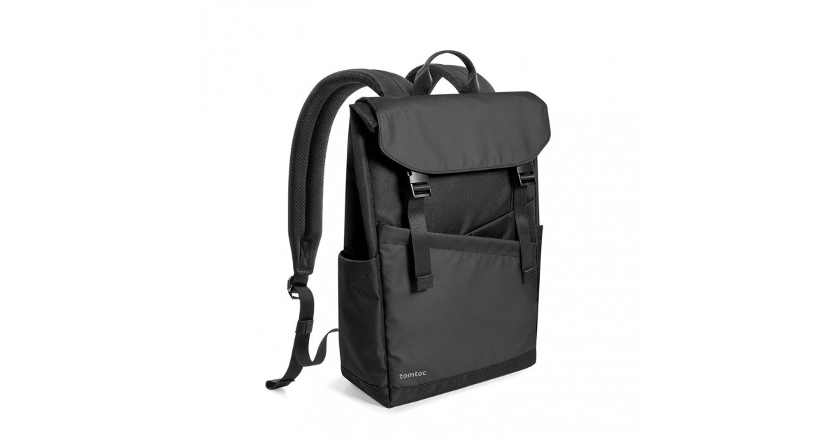 Rucsac Laptop 16?, 18l - Tomtoc Flip Laptop Backpack (T64M1D1) - Negru