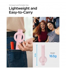 Selfie Stick Compatibil MagSafe, 67cm - Spigen S570W - Misty Rose