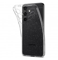Huse pentru Samsung Galaxy S24 Plus - Spigen Liquid Crystal Glitter - Crystal Quartz