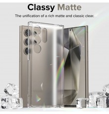 Husa pentru Samsung Galaxy S24 Ultra - Ringke Fusion - Matte Clear