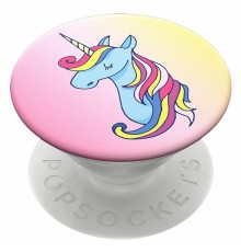 Suport pentru telefon - Popsockets PopGrip - Jumping Unicorn cu sclipici