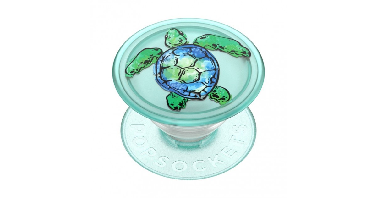 Suport pentru Telefon - Popsockets PopGrip - PlantCore Translucent Tortuga