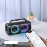 Boxa Fara Fir cu Lumini RGB, 2500mAh, 40W - JoyRoom (JR-MW02) - Negru