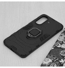 Husa pentru Xiaomi Redmi 13C 4G / Poco C65 - Armor Ring Hybrid - Neagra