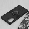 Husa pentru Xiaomi Redmi 13C 4G / Poco C65 - Armor Ring Hybrid - Neagra