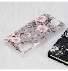 Husa pentru Xiaomi Redmi 13C 4G / Poco C65 - Techsuit Marble Series - Bloom of Ruth Gray