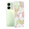 Husa pentru Xiaomi Redmi 13C 4G / Poco C65 - Techsuit Marble Series - Mov Hex