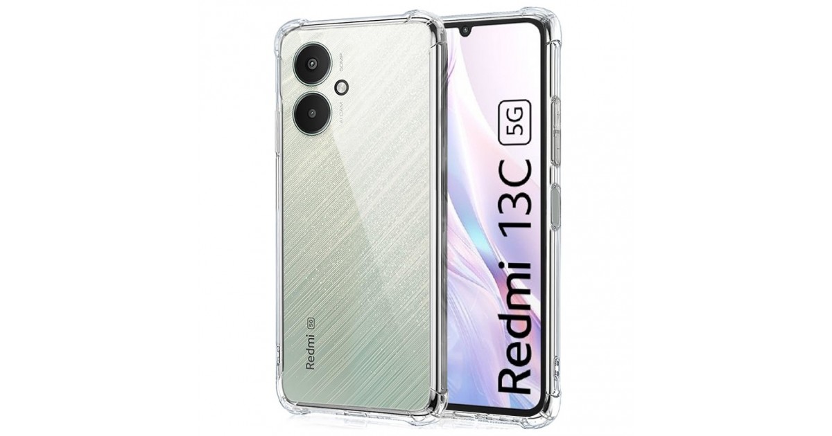 Husa pentru Xiaomi Redmi 13C 5G / Poco M6 - Techsuit Shockproof Clear Silicone - Clear