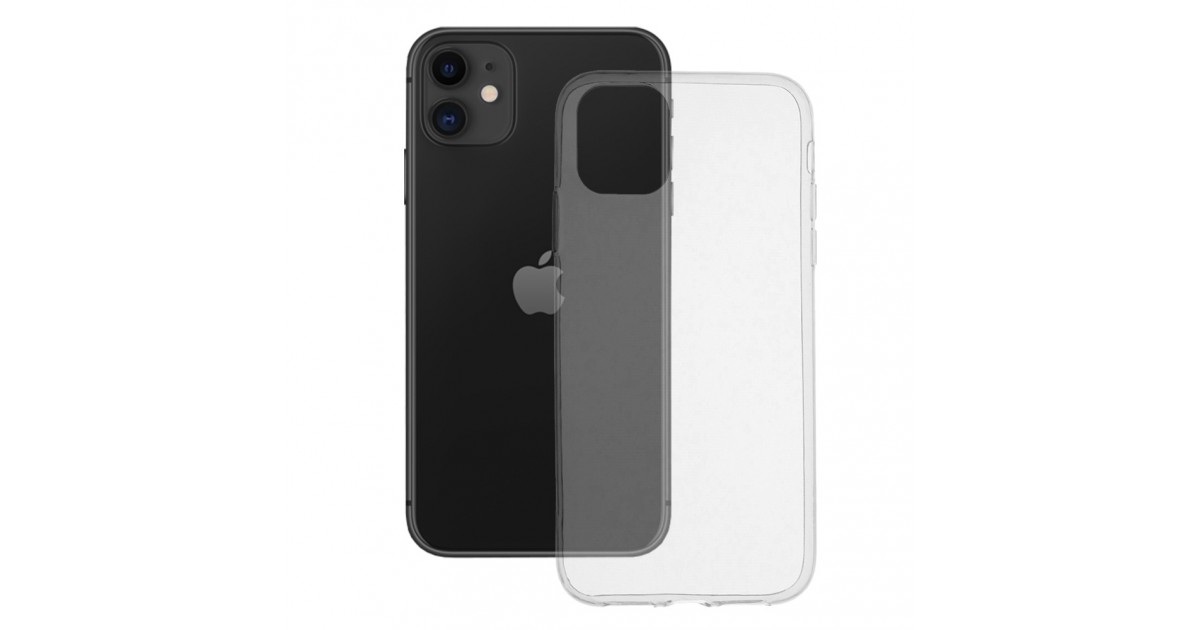 Husa pentru iPhone 11 - Techsuit Clear Silicone - Transparent