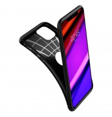 Husa pentru iPhone 11 - Spigen Rugged Armor - Negru