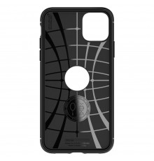 Husa pentru iPhone 11 - Spigen Rugged Armor - Negru