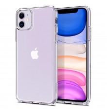 Husa pentru iPhone 11 - Spigen Liquid Crystal - Clear