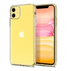 Husa pentru iPhone 11 - Spigen Liquid Crystal - Clear