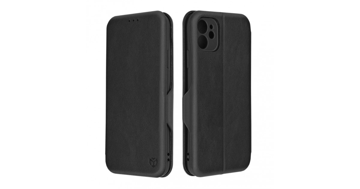 Husa pentru iPhone 11 Techsuit Safe Wallet Plus, Neagra