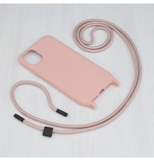 Husa pentru iPhone 11 - Techsuit Crossbody Lanyard - Galbena