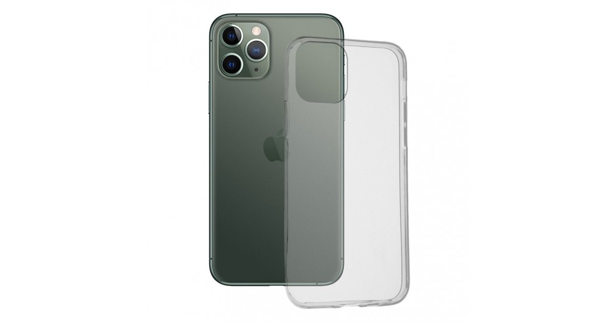 Husa pentru iPhone 11 Pro - Techsuit Clear Silicone - Transparent