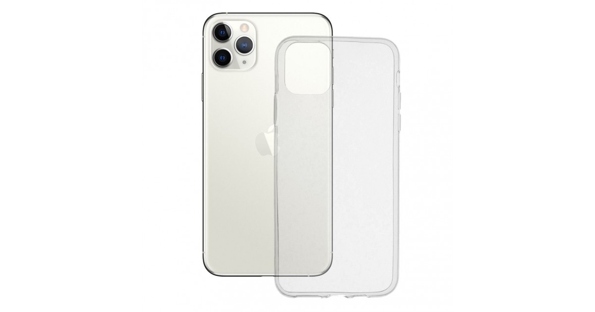 Husa pentru iPhone 11 Pro Max - Techsuit Clear Silicone - Transparent