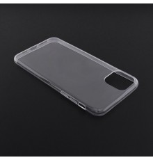 Husa pentru iPhone 11 Pro Max - Techsuit Clear Silicone - Transparent