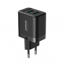 Incarcator 2x USB, Quick Charge, 2.4A, 12W - JoyRoom (JR-TCN01) - Negru