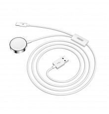 Incarcator wireless cu cablu USB la Apple Watch 1.2m - Yesido (CA69) - Alb