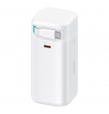 Baterie Externa 18000mAh USB-C PD45W cu Cablu Type-C - Usams (US-CD216) - Alba