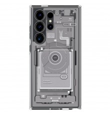 Husa pentru Samsung Galaxy S24 Ultra - Spigen Ultra Hybrid Zero One - Alba