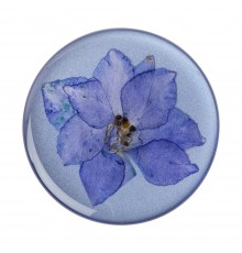 Suport pentru telefon - Popsockets PopGrip - Pressed Flower Larkspur Mov