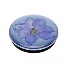 Suport pentru telefon - Popsockets PopGrip - Pressed Flower Larkspur Mov