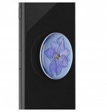 Suport pentru telefon - Popsockets PopGrip - Pressed Flower Larkspur Mov