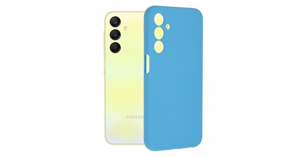 Husa pentru Samsung Galaxy A25 5G - Techsuit Soft Edge Silicone - Denim Albastra