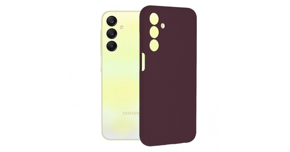 Husa pentru Samsung Galaxy A25 5G - Techsuit Soft Edge Silicone - Plum Violet