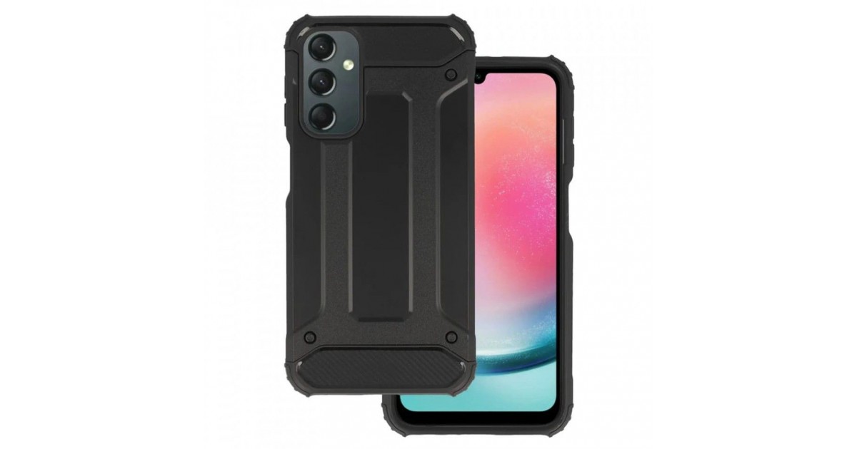 Husa pentru Samsung Galaxy A25 5G - Techsuit Hybrid Armor - Neagra