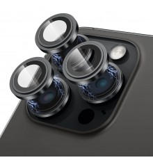 Folie pentru iPhone 15 Pro / 15 Pro Max - Lito S+ Camera Glass Protector - Albastru