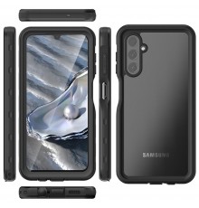 Husa pentru Samsung Galaxy A14 4G / A14 5G - ShellBox Waterproof IP68 Case - Neagra