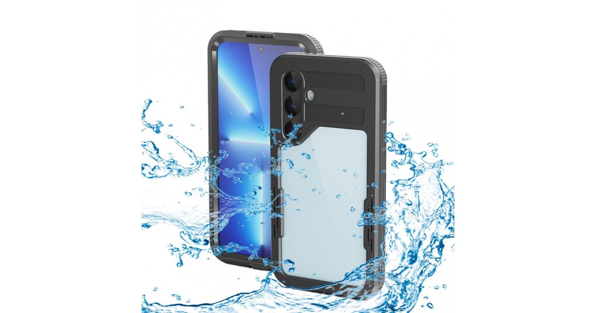 Husa pentru Samsung Galaxy S24 - ShellBox Waterproof IP68 Case - Neagra