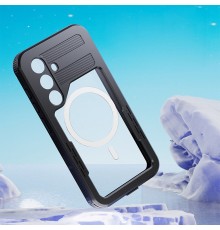 Husa pentru Samsung Galaxy S24 - ShellBox Waterproof IP68 Case - Neagra