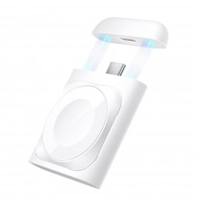 Incarcator Wireless Magnetic pentru iPhone -  Duzzona (W18) - Alb