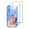 Folie pentru iPhone 15 (set 2) - ESR Tempered Glass - Negru