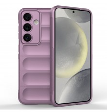 Husa pentru Samsung Galaxy S24 - Techsuit Soft Edge Silicone - Plum Violet